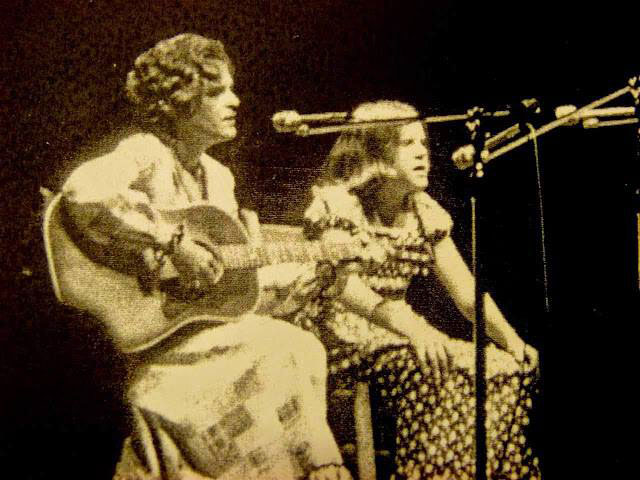 Judy and Sheryl performing in the 1970s.