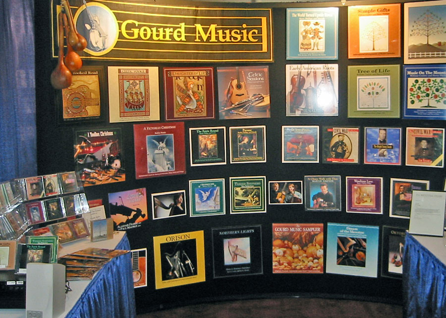 Gourd Music booth at a music tradeshow
