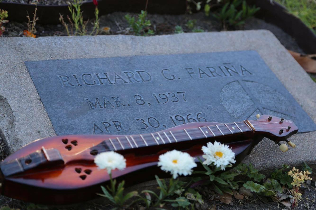 
Richard Fariña's grave site in Monterey, CA