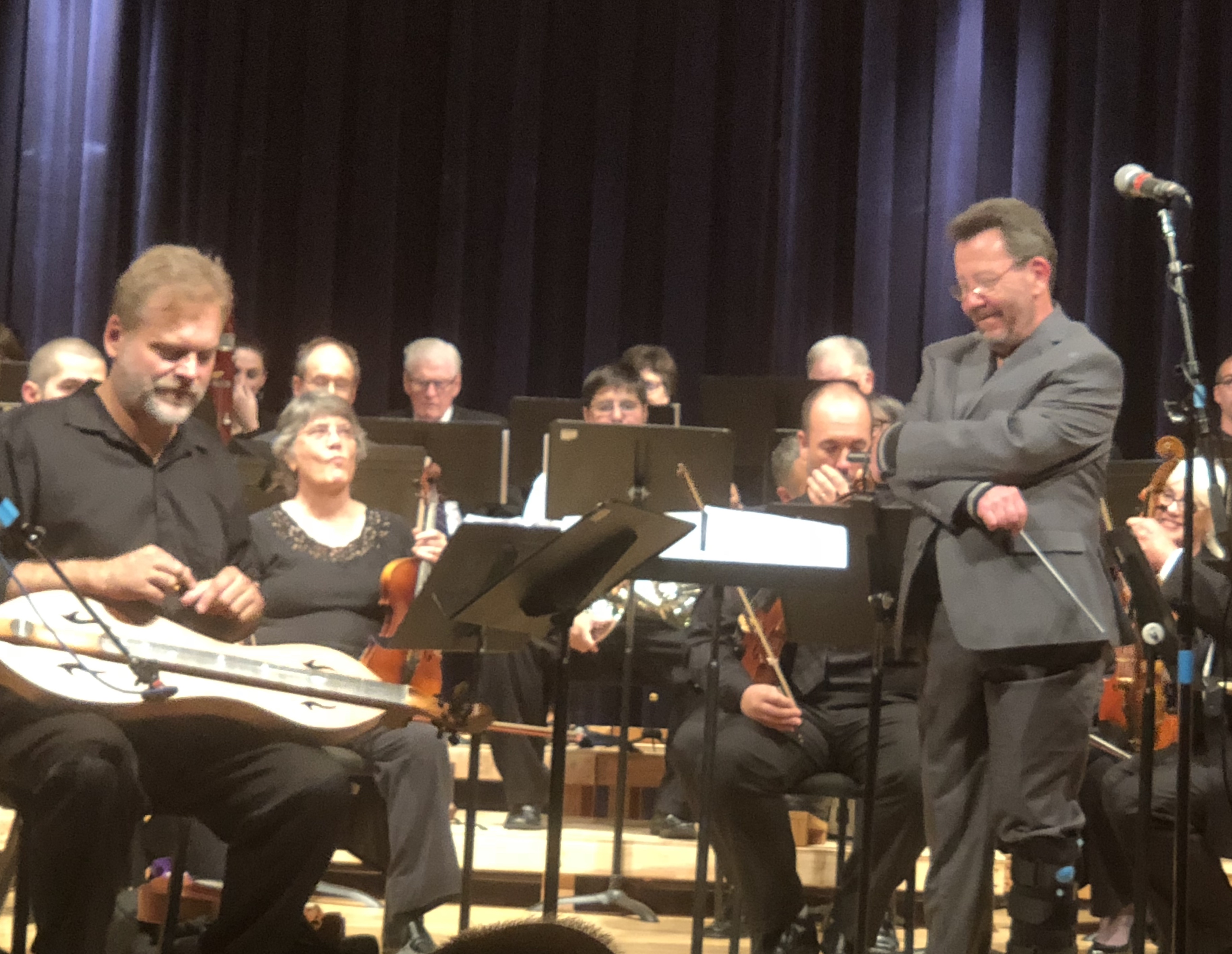 Stephen Seifert and Mark Steighner with the Columbia Gorge Sinfonietta (2018) 