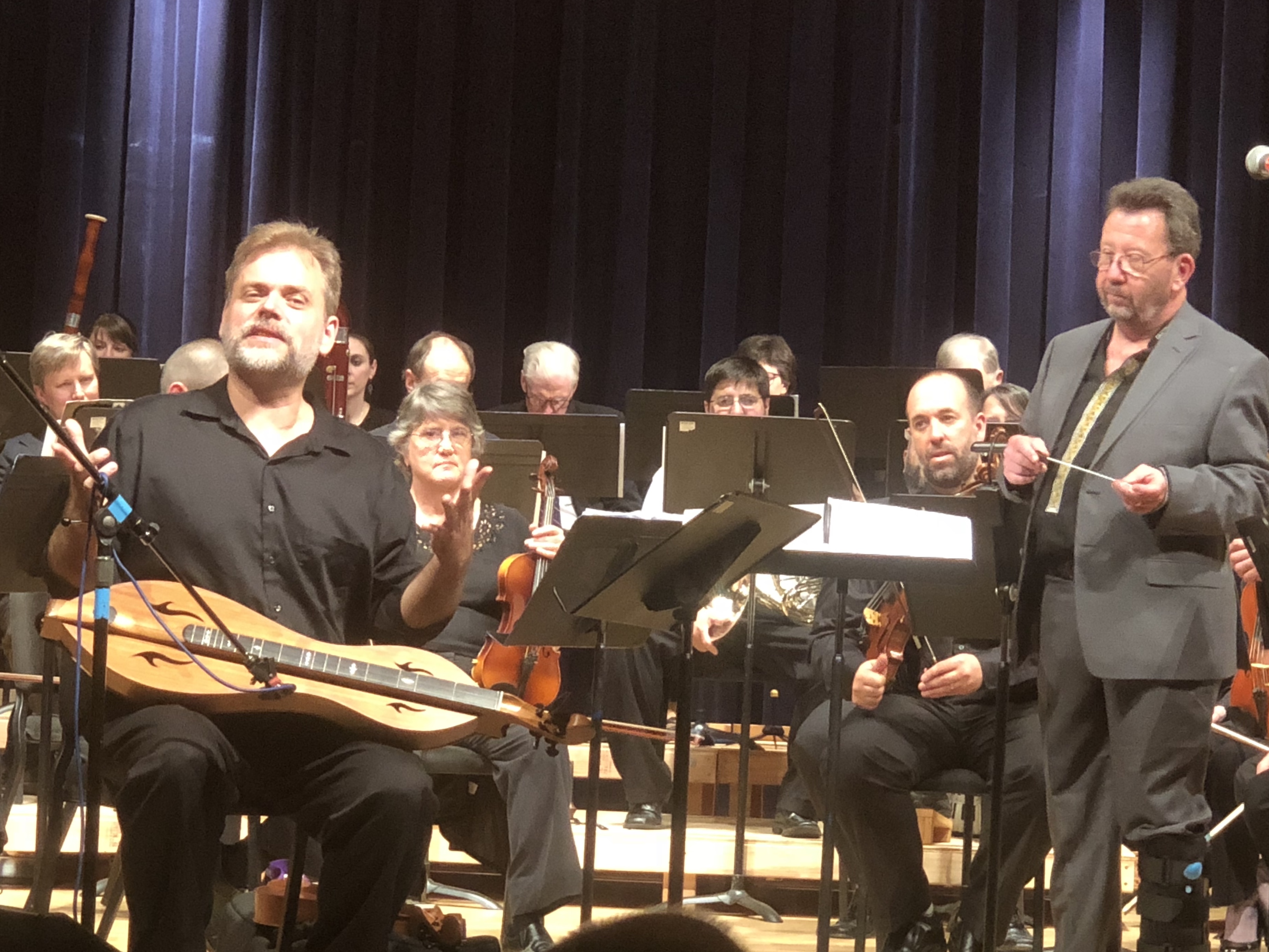 Stephen Seifert and Mark Steighner with the Columbia Gorge Sinfonietta (2018) 